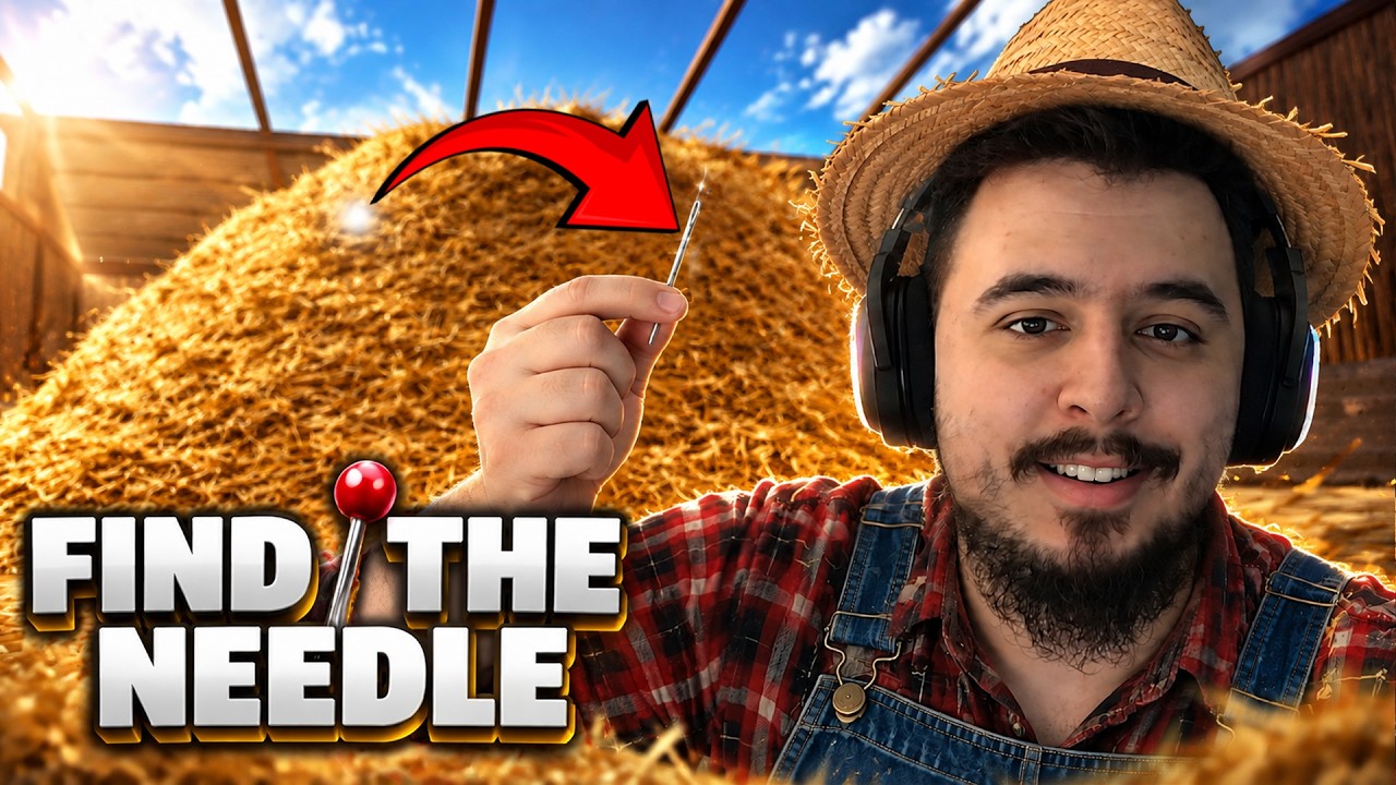 SAMANLIKTA İĞNE ARAMAK! OTOMASYON ZAMANI! | FIND THE NEEDLE