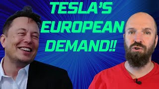 Tesla has TOO MUCH DEMAND in Europe!! 🚀 #TSLA #Tesla #TeslaStock