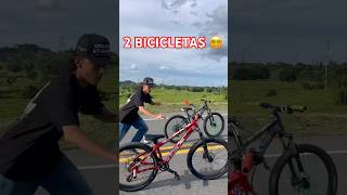 De bici en bici👀 #stunt #bikelife #shorts #bikeride