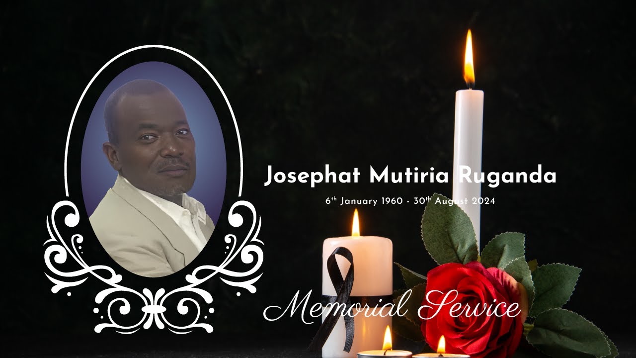 Josephat Rushinga Josephat M Ruganda Funeral Service - YouTube