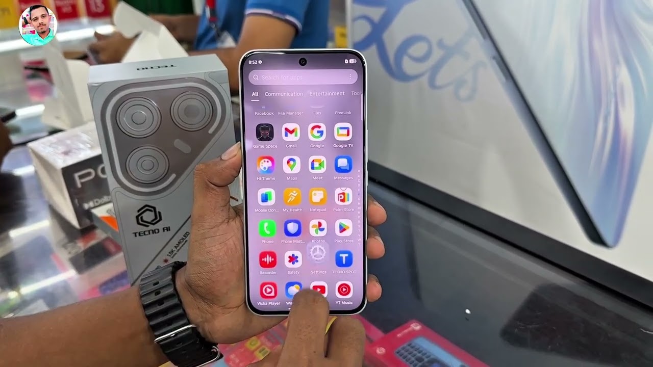 How To Tecno Pova 7 Pro 5G Status Light Setting || Tecno Lj8 Notification Light Flashlight || 2025