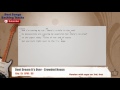 Don't Dream It's Over - Crowded House Guitar Backing Track with chords and lyrics