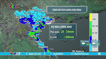 Bắc Bộ, Bắc Trung Bộ cảnh báo mưa giông diện rộng, đề phòng lốc, sét và mưa đá | VTVWDB