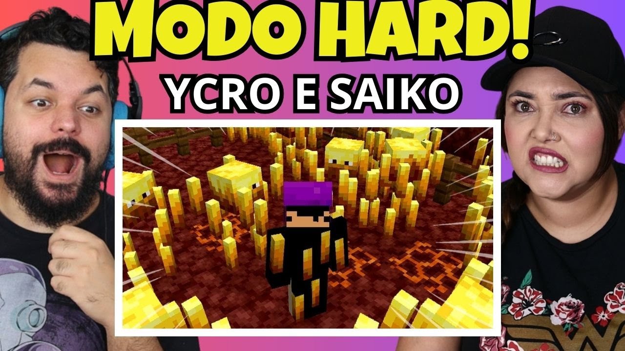 Tentando achar O SAIKO disfarçado de mob no MODO HARD Ycro // REACT