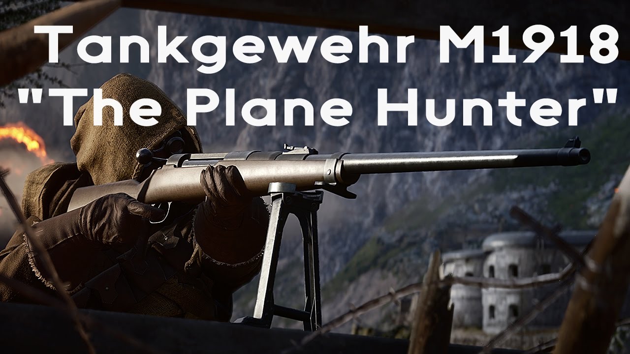 Battlefield 1 Tank Hunter Kit Tankgewehr M1918 "The Plane Hunter