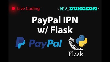 Live Coding: PayPal IPN with Python Flask