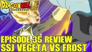 Vegeta Rekt Frost Dragon Ball Super Review Episode 35 + Contest