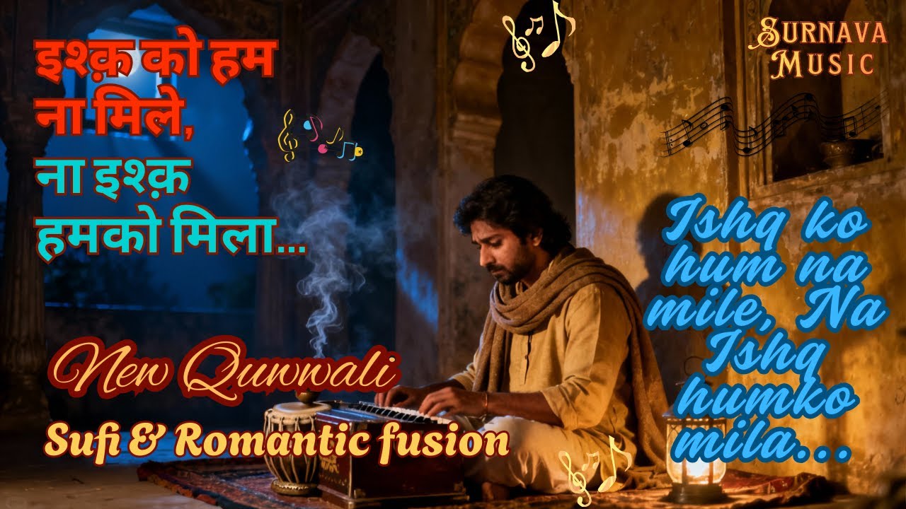 इश्क़ को हम ना मिले I Na ishq humko mila I New Quwwali I #surnavamusic #hindinewsongs #bollywoodsongs