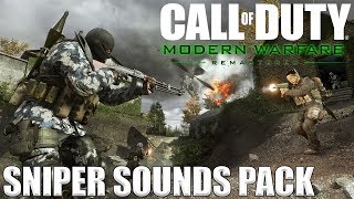 MW:R / Modern Warfare: Remastered - Sniper Gun Sounds Pack (Free Download)