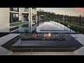 Modern backyard designing an allblack pool in a 500k zen sanctuary