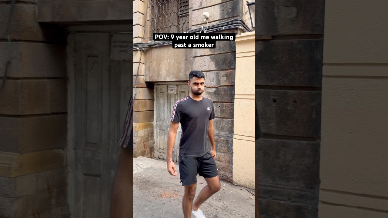 POV: 9 Year Old Me Walking Past A Smoker 😂 #shorts