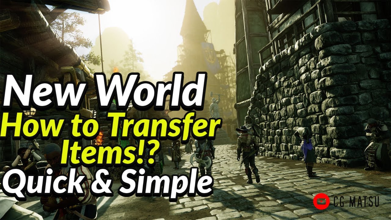 New World: How to transfer Items