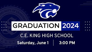 C.E. King High School Graduation Ceremony 2024 | Sheldon ISD