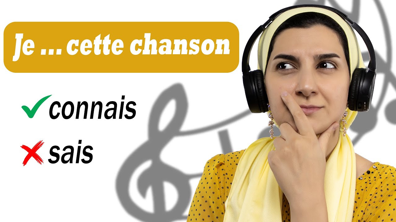 🟡SAVOIR ou CONNAITRE🟡(c'est trop SIMPLE)