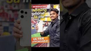 Nothing Phone 3a Lite: Budget Phone with Glass Back?! 😱 (Unboxing &amp; First Look) #unboxing #shorts