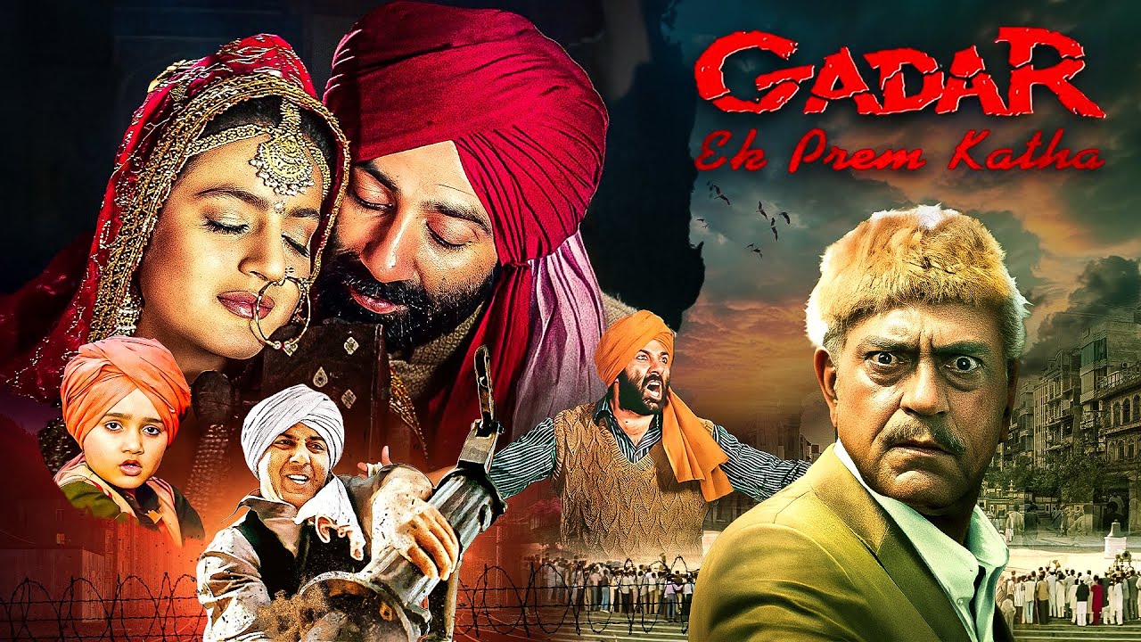 Gadar : Ek Prem Katha (2001) | Full Hindi Movie (4K) Sunny Deol | Ameesha Patel | Amrish Puri
