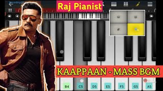Kaappaan Mass Teaser Bgm | Walk Band Druming Tutorial | Suriya, Harrisjayaraj &amp; Arya | Raj Pianist |