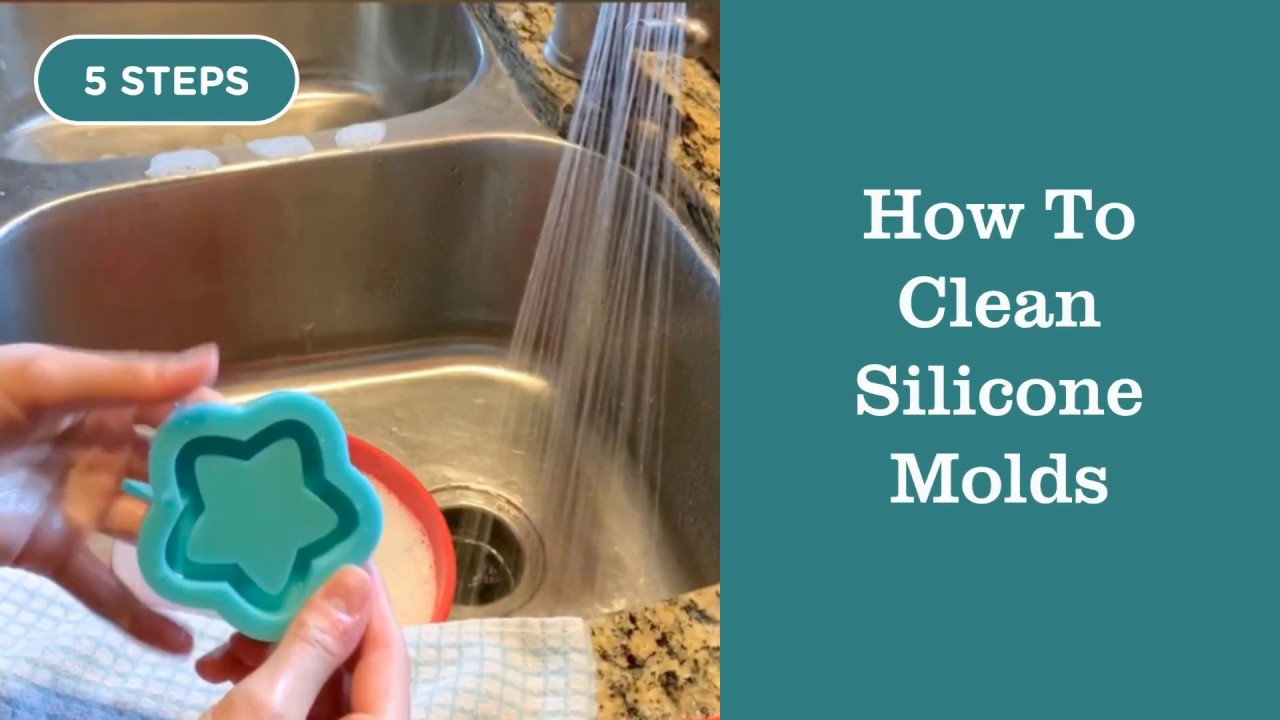 HOW TO CLEAN SILICONE MOLDS