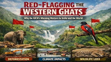 Red Flagging the Western Ghats: Why the IUCN’s Warning Matters for India and the World.