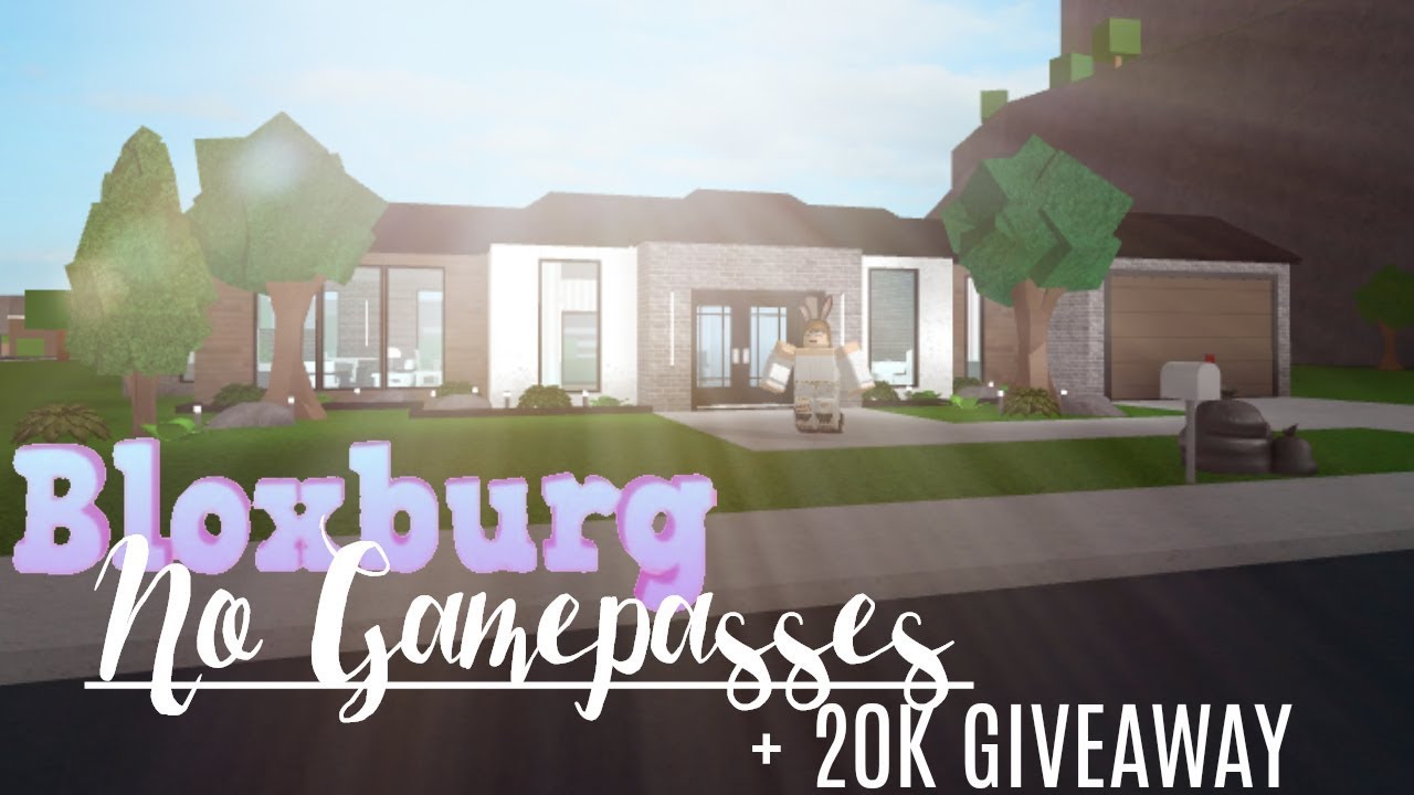 Bloxburg: No Gamepasses House 31K - YouTube