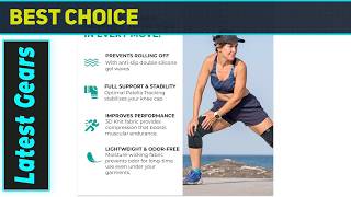 Modvel Compression Knee Brace 2-Pack Best Support for Knee Pain Relief & Stability