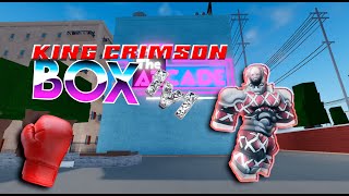 {YBA} King Crimson+Box 1v1