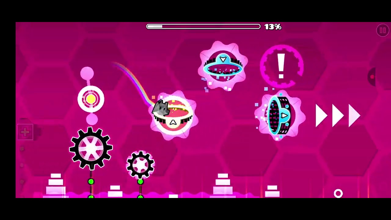 Не люблю эти уровни в геометри деш😡😡😡