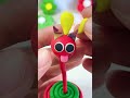 Make simple clay flowers. BANBAN flower version in the Rainbow Friends. #forkids