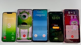 Incoming Calls IPhone 13, IPhone XR , Samsung Galaxy S20+, Samsung Galaxy Note 10 and Note20