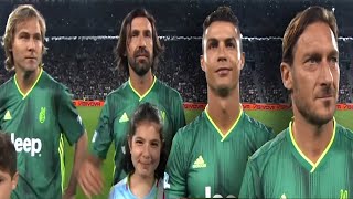 Ronaldo, Totti, Pirlo, Nedvěd & Buffon The Match of the Heart (Parita Del Cuore) Allianz Stadium
