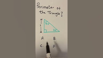 Perimeter of the triangle