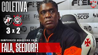 IT'S NOT OVER YET! SEEDORF OPENS UP AFTER CORINTHIANS' LOSS TO VASCO