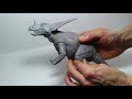 Beasts of the mesozoic ceratopsian series chasmosaurus fine cut figure preview