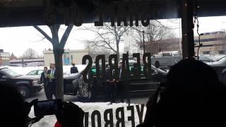 Obama at HNS BARBER shop
