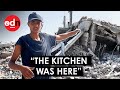 Khan Younis Resident Shows Heartbreaking Remains of Home Destroyed by Strikes
