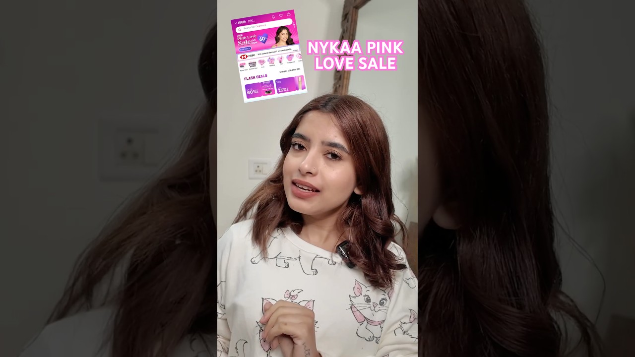 Nykaa pink love sale: haircare & skincare recommendations🩷
