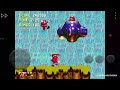 Esto me paso mientras jugaba un rom hack de sonic 3 y knuckles. PD esto paso cuando conseguí un vida