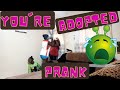 YOU ARE ADOPTED PRANK ON MY SISTER'S**SO EMOTIONAL**😭😭