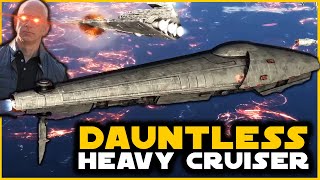 Was this Super-Yacht turned Warship any good? | Dauntless-class Heavy Cruiser Complete Breakdown