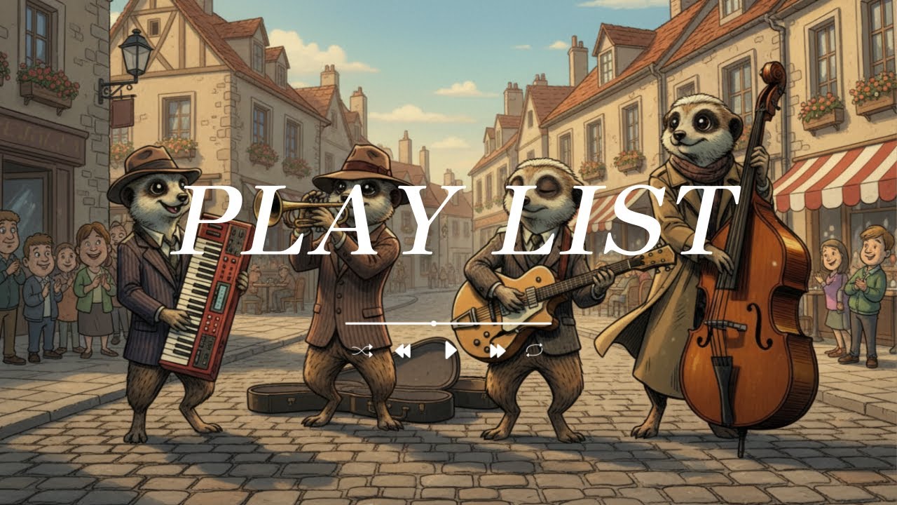 Meerkat Mayhem Jazz Extreme Energey 🎷 High-Energy Electro-Swing (124 BPM) | Playlist