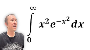 Integral of x^2e^-x^2 from 0 to infinity - updated 💪