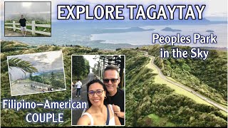 WALKING TOUR 2023 This place surprise us Tagaytay Philippines | Filipino-American Couple #travelvlog