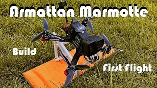 Armattan Marmotte First Flight And Build - T-Motor F60 Pro Iii 1750Kv - 6S Battery