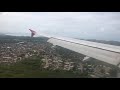 Pouso em Ilhéus BA com chuva é complicado . Desviando para salvador dois dias seguidos