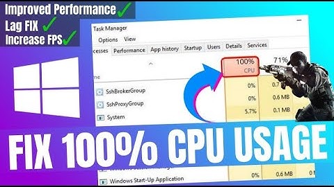 Fix gameloop 100% CPU usage // tencentحل مشكل الاستخدام المفرط للمعالج في محاكي