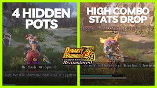 How to Max Stats Fast in Dynasty Warriors 3 Remastered (4 Pots & High Combo Juggles)