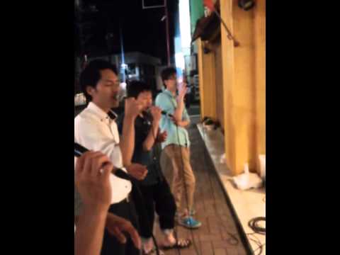 FLAT FIVE アカペラ ～home～ストリートLIVE　in オレンジポット