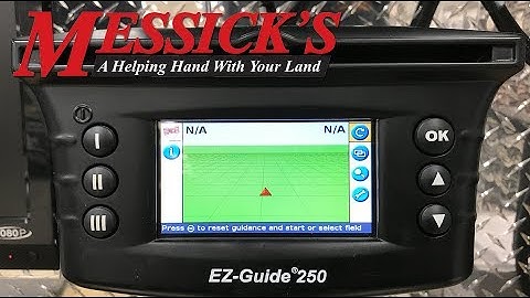 Trimble EZ-Guide 250 3.10 Firmware Upgrade