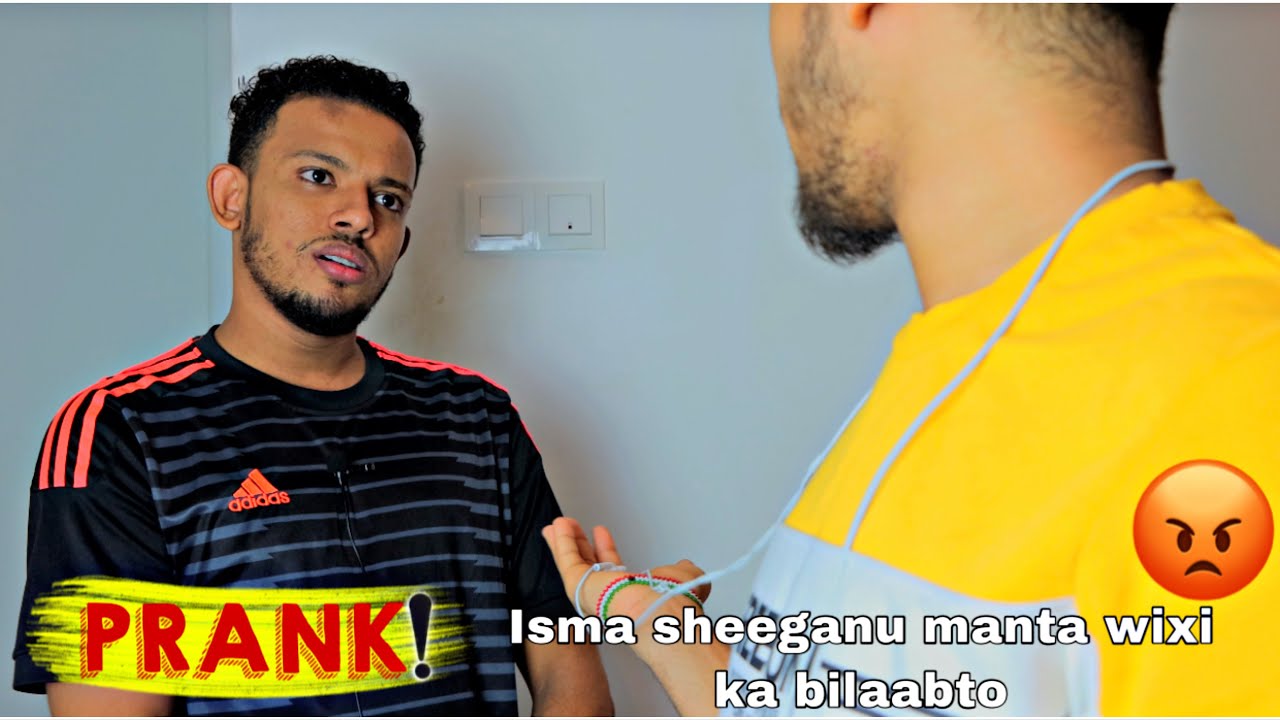 PRANK || heer waxan gaarsiiyey inuu guriga ii faraaqeeyo 😱😡