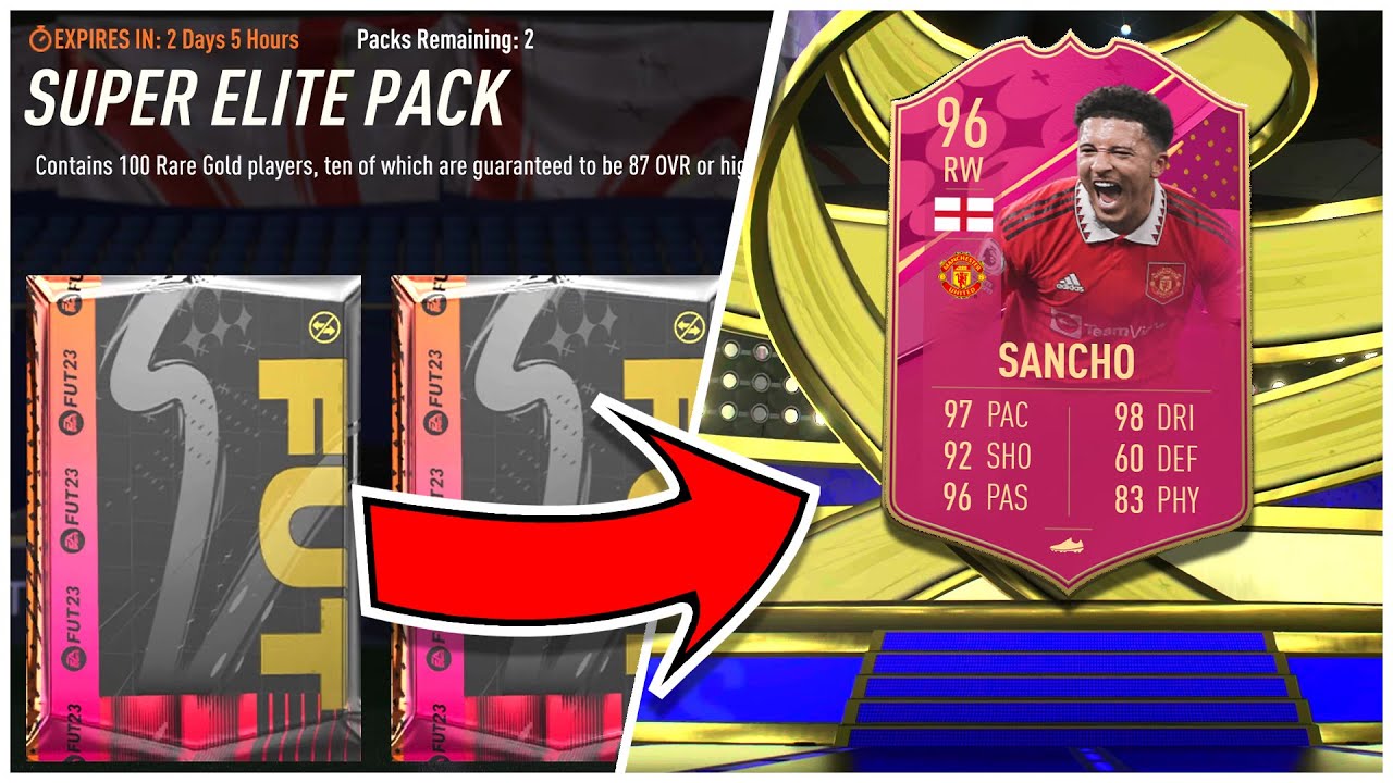 FIFA 23 I Opened 2 Super Elite Packs During FUTTIES Team 3!